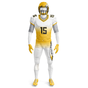 Uniformes de fútbol americano personalizados de marca privada, suministro al por mayor, uniformes de fútbol americano cómodos de usar. - Product Image 6