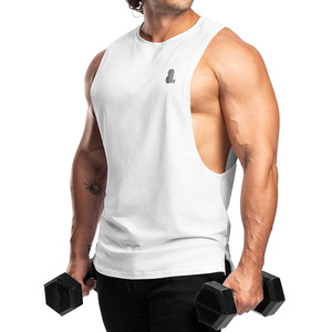 Débardeur Homme Sans Manches Tendance Motif Musculaire Broderie Dessin Animé Tricoté Coton Fibre de Bambou Style Urbain - Product Image 5