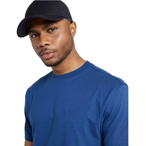 Camiseta de Cuello Redondo, Camiseta de Algodón para Hombre, Diseño de Logotipo Personalizado, Cuello Redondo, Corte Ajustado - Product Image 5