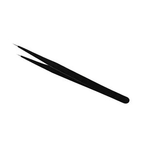 Pince à épiler pour extensions de cils en acier inoxydable, marque privée, vente chaude – Réutilisable et durable, service OEM disponible - Product Image 1