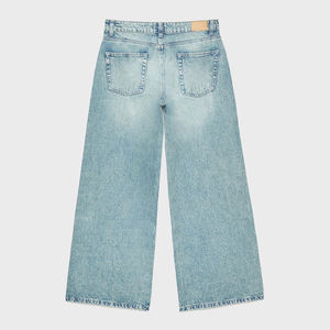 กางเกงยีนส์ขาสั้นผู้หญิงสีพื้นแบบลำลองขายส่งรุ่นใหม่มาแรง คุณภาพเยี่ยม รับผลิตแบบ OEM พร้อมปรับแต่งขนาดและโลโก้ได้ - Product Image 2