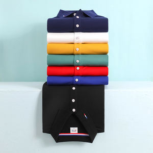 Camisetas Polo de Cuello Redondo, Color Puro, Transpirables, Casuales y Suaves para Hombre y Mujer, Ropa Casual de Calle con Diseños Nuevos, Novedad 2026 - Product Image 1