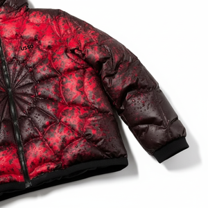 Veste matelassée pour homme, personnalisable, écologique, imperméable, patchwork, motifs camouflage, logo personnalisé, style streetwear - Product Image 3