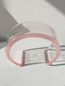 Handmade <b>Resin</b> Bangle Bracelet for Women Colorful Fashion Jewelry Lightweight Round Wrist Cuff - Product Image 5