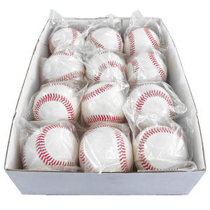 KATBROS INDUSTRIES - Pelota de Béisbol Blanca con Costuras Rosas, Material Compuesto, Tamaño Estándar, Duradera, para Diestros y Zurdos, para Entrenamiento, en Bolsa de Polietileno - Product Image 5