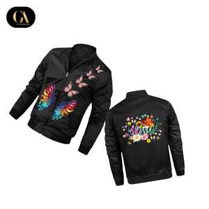 Custom Men's College Baseball Varsity <b>Jacket</b> With Genuine Leather Winter Chenille Embroidery Patches Letterman Motorcycle <b>Jacket</b> - Product Image 2