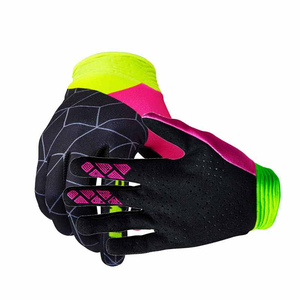 Performance Sublimation Cycling <b>Gloves</b> Full Finger Graphic Print Non Slip Grip Men Women Training OEM Printed Cycling <b>Gloves</b> - Product Image 6
