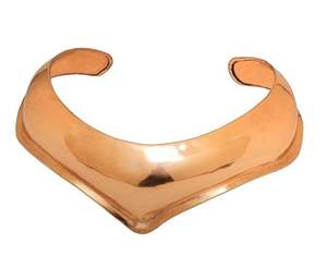 Collier ras du cou en laiton métallique pour femme, réglable, plaqué laiton, bijou minimaliste, élégant et tendance - Product Image 2