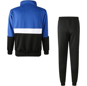 Costumes de jogging en molleton de coton XL pour hommes, logo personnalisé, vêtements de sport de fitness à fermeture éclair complète, survêtement d'hiver de grande taille pour adultes, vente en gros - Product Image 6