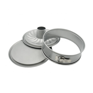 Molde redondo para pastel con base desmontable de 26.5 cm (10.5 pulgadas), 2 tipos de base extraíble. Revestimiento antiadherente duradero para hornear pasteles - Product Image 3