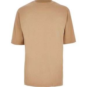 T-shirts surdimensionnés personnalisés avec logo, coupe épaules tombantes, style streetwear, t-shirts vierges surdimensionnés pour hommes - Product Image 3