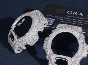 Reloj GA2100 Mod Iced Out, Caja de Acero Premium, Edición de Lujo, Bisel con Diamantes Estilo Personalizado, Reloj Hip Hop para Hombre - Product Image 2