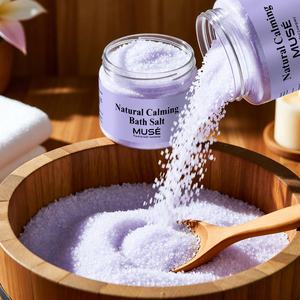 Sal de Baño Natural Calmante Tallada a Mano con Extracto de Manzanilla y Minerales del Himalaya para una Terapia Relajante y Bienestar Corporal y Mental - Product Image 3