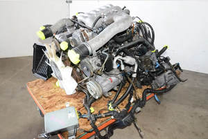 Moteur rotatif d'occasion avec boîte de vitesses 20B-REW, double turbo, moteur complet JDM 3 rotors - Product Image 6