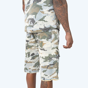 High Quality Light Wash Summer Quick Dry Breathable 100% Cotton Outdoor <b>Men</b> Denim Shorts Best Selling Bulk Quantity - Product Image 4