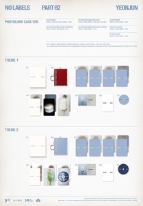 TXT YEONJUN - [ NO <b>LABELS</b> : PART 02 ] (PHOTOCARD CASE Ver.) KPOP <b>CD</b> ALBUM BEST SELLING KOREA for ALL AGES - Product Image 5