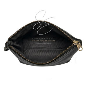 Vintage Hair On Hide Leather <b>Wristlet</b> Clutch Wallet Handmade Western Zipper Travel Pouch for Women - Product Image 5