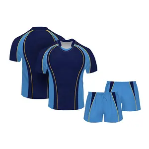 Son tasarım kendi Rugby forması Logo Pantone erkekler özel gömlek vücut OEM özelleştirilmiş Anti gümrük boya futbol tarzı zaman