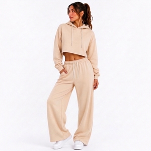 Conjunto de Ropa Cómoda para Mujer, Top de Manga Larga y Pantalones Casuales Suaves para Comodidad Diaria - Product Image 1