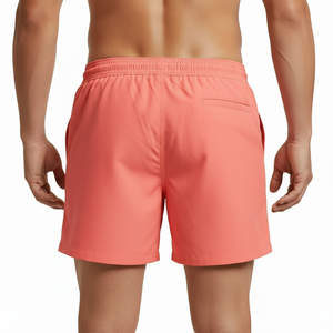 100 Percent Polyester Quick Dry Summer Clothing Breathable Casual Vacation Wear <b>Elastic</b> Waist Comfortable Stylish Shorts - Product Image 2