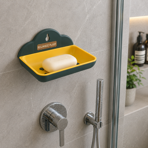 Porte-savon mural en plastique durable Reliance Plast, facile à nettoyer, design minimaliste pour la douche - Product Image 3