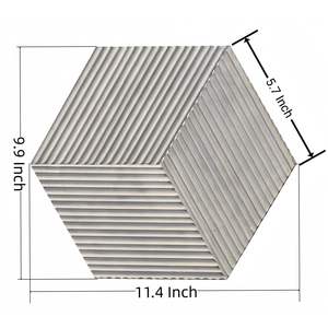 Decorazione da parete in pietra naturale con finitura testurizzata Ool 3D - Product Image 2