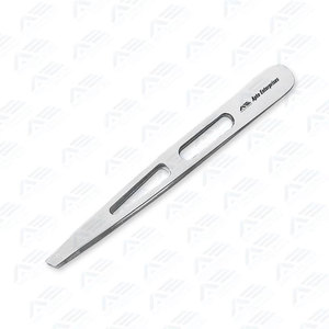 Pinzas para Cejas de Acero Inoxidable Antiestáticas, con Punta Inclinada, para un Diseño Preciso y Personalizado - Product Image 3