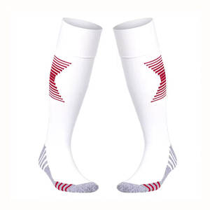 Chaussettes de football respirantes pour hommes, chaussettes longues jusqu'au genou pour le football, chaussettes de sport pour l'extérieur et l'intérieur, en vente en ligne - Product Image 1