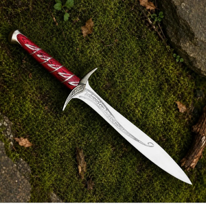 Espada Decorativa Hecha a Mano de Estilo Medieval, Réplica de Fantasía Personalizada con Hoja de Acero Intrincadamente Grabada y Mango Ornamental Único - Product Image 6
