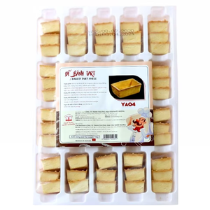 HALAL Certified Tart Bakery Using OEM/ODM Premium Quality HALAL Frozen Baked <b>Egg</b> Tart Shell YA04 720G Desserts Manufacturer - Product Image 1