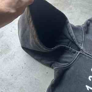 เสื้อฮู้ดแบบสวมศีรษะสไตล์วินเทจซีดจางพิมพ์ลายสกรีน100เทอร์รี่สไตล์เฟรนช์เทอร์รี่ - Product Image 6