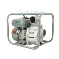 Excelente calidad Lxmo 2 pulgadas 3 pulgadas 4 pulgadas de gasolina bomba de agua de riego bomba de agua de alta presión 6.5hP