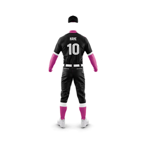 Maillots et uniformes de baseball respirants et à séchage rapide, design personnalisé, avec logo personnalisé, service OEM, uniforme de baseball 100% polyester - Product Image 6