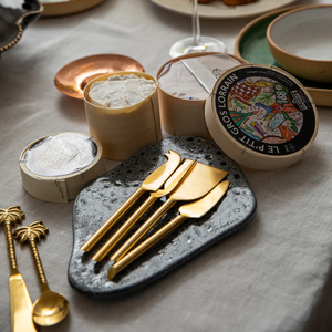 Brass <b>Cheese</b> <b>Set</b> At Affordable Price Solid Handmade Brass <b>Cheese</b> Knife & Dessert Knife <b>Set</b> Luxury Flatware <b>Set</b> - Product Image 5