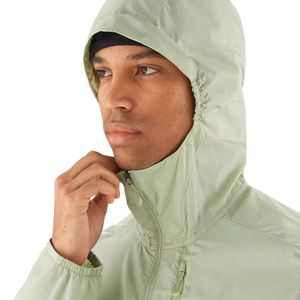 Veste coupe-vent à capuche personnalisée, légère, pour sports de plein air, coupe-vent intégral, fermeture éclair, course à pied, entraînement, vêtements de sport, vente en gros OEM - Product Image 4