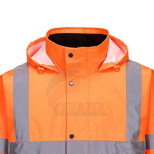 Chaqueta de seguridad reflectante para trabajos industriales, mantenimiento, transporte y servicios públicos. - Product Image 6