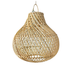 Durable Handmade Rattan Lampshade Wholesale Decorative Eco Friendly Lightweight Customizable from Vietnam - Product Image 3