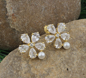 Bijoux minimalistes en argent sterling 925 avec zircone cubique, petit piercing en argent plaqué, sans ternissement, pour mariage, tous les jours, luxe - Product Image 2