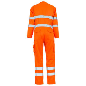 Combinaisons de sécurité tendance, confortables et respirantes, résistantes au feu 800C, anti-chaleur, avec manches en polyester respirant et respirateur intégré - Product Image 4