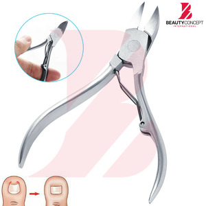 Mirror Finish Stainless Steel Thick Nail Nippers Clippers And Nail <b>File</b> Chiropody Toenail Remover Kit Podiatry Instruments - Product Image 4