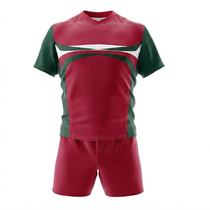 Uniforme de Rugby para Hombre de Manga Corta, Diseño Moderno 2026, Método de Impresión por Sublimación de Secado Rápido, Precio Económico - Product Image 2