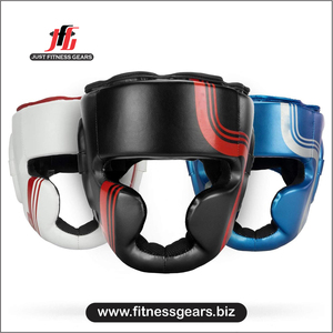 Casque de boxe pour adultes de qualité supérieure, matériau PU, absorption des chocs, respirant, fermeture à scratch personnalisée, entraînement de sparring - Product Image 6