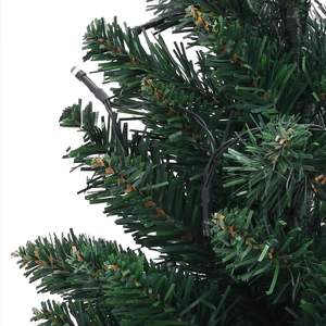 3 ft Green PVC <b>Artificial</b> <b>Pre</b>-<b>lit</b> <b>Christmas</b> <b>Tree</b> with Stands - Product Image 5