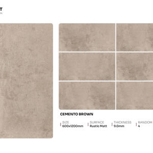 Azulejos de porcelana mate rústicos premium de 600x1200 con aspecto de piedra natural para pisos y paredes, ideales para proyectos de diseño de interiores de casas modernas. - Product Image 1