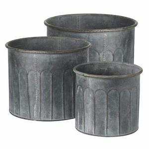Macetero de Metal con Acabado de Latón, Accesorios Decorativos para el Hogar y el Jardín - Product Image 4