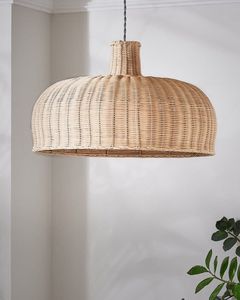 Stylish Handcrafted Rattan Hanging Lamp For Coffee Shop Dining Room Modern Ceiling <b>Decorative</b> <b>Light</b> Fixture - Product Image 4