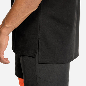 Camisetas de Gimnasio con Cuello Redondo, Alta Elasticidad, Transpirables, Nuevo Estilo, Venta al Por Mayor, Precio Económico, Diseño con Logotipo Personalizado, Camisetas de Gimnasio para Hombre - Product Image 3