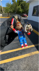 Fashion Popular Iced Out Custom 3D Horror Cartoon Pendant Brilliant VVS Moissanite Diamond Hip Hop High Quality Pendant Jewelry - Product Image 4