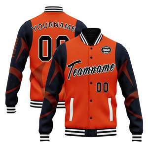 Ropa Casual, Fabricante de Chaquetas de Béisbol para Hombre, Tela Personalizada, Ajuste Personalizado, MOQ Bajo, Envío Directo de Fábrica a Todo el Mundo - Product Image 1