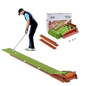 Aiuto all'allenamento del tappetino da Golf al coperto a 5 buche per i golfisti che praticano abilità di Putting Green - Product Image 1